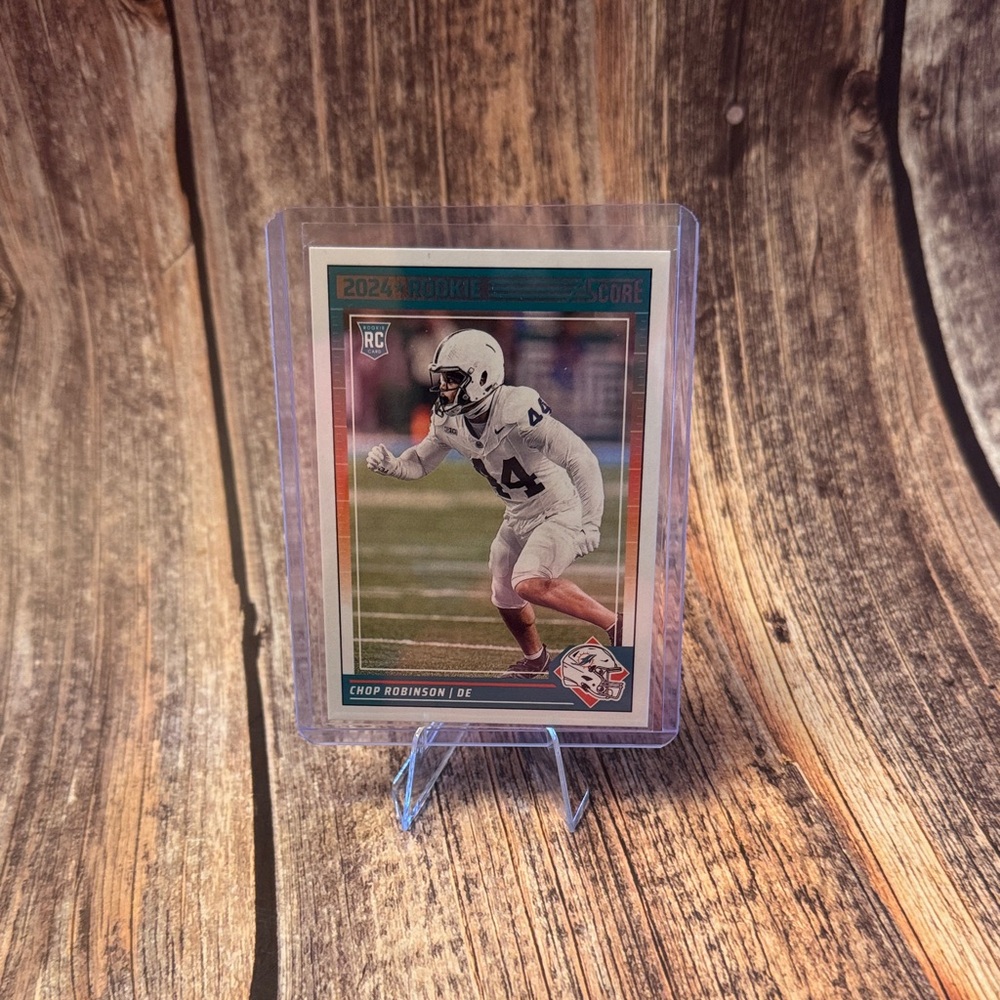 Score 2024 Chop Robinson No. 322 Football Trading Card Item #PHK1997